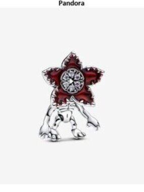 Authentic Stranger Things Moveable Demogorgon Pandora Charm